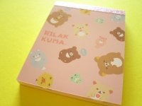 Kawaii Cute Mini Memo Pad Rilakkuma San-x *Minna de mampuku maku maku (MH22001-2)
