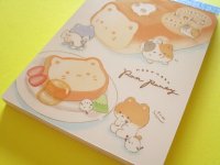 Kawaii Cute V Large Memo Pad Q-LiA *Neko Neko Pan Party (90065)