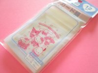 12pcs Kawaii Cute Sanrio Characters B8 size Small Zipper Bags Set *Uniform (39082)