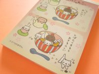 Kawaii Cute Large Memo Pad Set San-x *にゃんにゃんにゃんこ (MH23604)