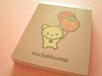 Kawaii Cute Mini Memo Pad Basic Rilakkuma San-x *Favorite Things (MH22301-2)