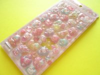 Kawaii Cute うるちゅる Pop Stickers Sheet Crux *Hello Kitty/ Little Twin Stars/ My Melody (125917)