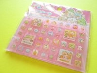 Kawaii Cute Tile Stickers Sheet Sumikkogurashi San-x *Happy Tapioca Convenience Store (SE64101)