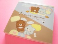 Kawaii Cute Square Memo Pad Rilakkuma San-x *Aokogu no otomari (MH23701)