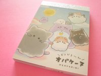 Kawaii Cute Mini Memo Pad Obakenu Crux *ネコかいぎ (125695)