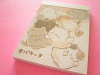 Kawaii Cute Mini Memo Pad Obakenu Crux *ふかふか (125692）