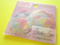 Kawaii Cute Sticker Flakes Sack Sanrio Sanrio Original *Little Twin Stars (43295-4)