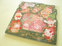 Kawaii Cute Sticker Flakes Sack Sanrio Characters Sanrio Original *Christmas (11365-4)