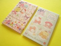 2 packs Kawaii Cute Mini Envelopes Pochibukuro Sanrio Characters Set (600 4660 01)