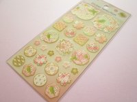 Beautiful Stickers Sheet Gaia *Golden Japanese Style Sakura Cherry Blossom (466755-Cettia diphone)