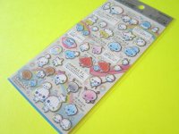 Kawaii Cute 大人の図鑑 Stickers Sheet KAMIO JAPAN*ぷくぷくあわわちゃん (220197)