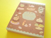 Kawaii Cute Mini Memo Pad Sumikkogurashi San-x *Chocolate Fair (MH24801-1)