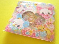 Kawaii Cute Ohajiki Disc Sticker Flakes Sack KAMIO JAPAN *Kira Usa Twins (225024)