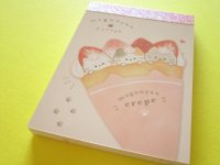 Kawaii Cute Mini Memo Pad Mogu♡nyan Kamio Japan *Crepe (224807)