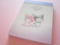 Kawaii Cute Mini Memo Pad My Melody & Kuromi Crux *むにゃっと (128790)