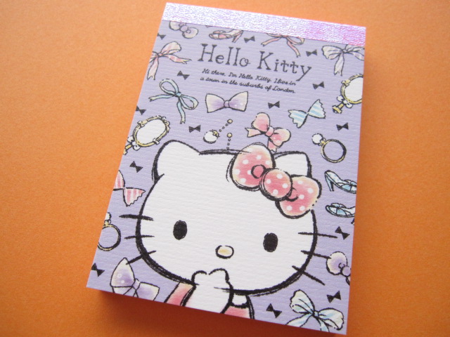 Kawaii Cute Mini Memo Pad Sanrio Japan Exclusive *Hello Kitty (15018 ...