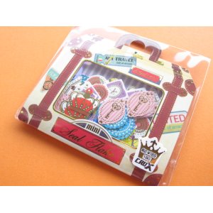 Photo: Sticker Flakes Sack AIR TRAVEL Crux Scrapbooking *Zakka (00303)