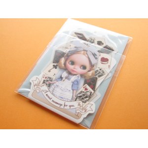 Photo: Kawaii Cute Blythe Greeting Message Card *The Playing Cards