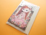 Photo: Kawaii Cute Blythe Greeting Message Card *Bonjour 