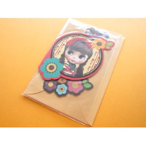 Photo: Kawaii Cute Blythe Greeting Message Card *Akai Ribbon 