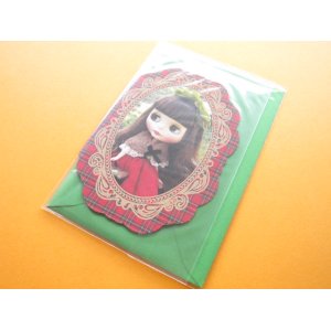 Photo: Kawaii Cute Blythe Greeting Message Card *Red Delicious