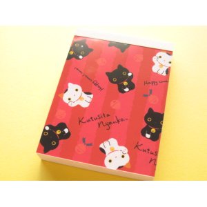 Photo: Kawaii Cute Mini Memo Pad San-x *Kutusita Nyanko (MM 29301-03)