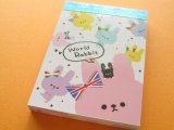 Photo: Kawaii Cute Mini Memo Pad Crux *World Rabbit (01862)