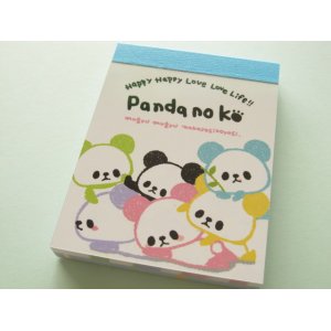 Photo: Kawaii Cute Mini Memo Pad Kamio Japan *Pandanoko (37680)