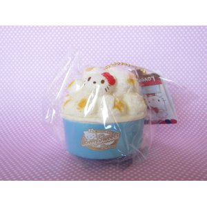 Photo: Kawaii Cute Hello Kitty Lovely Sweets Squishy Keychain Charm Sanrio *Popcorn Salt