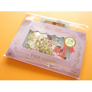 Photo: Petit Voyage Sticker Flakes Sack Eagle Japan *Romantic Girly (GS370)