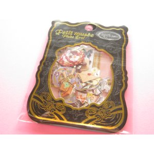 Photo: Petit Musee Sticker Flakes Sack Stead Fast *Antique (7983)