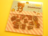 Photo: Seal Bits Kawaii Cute Sticker Flakes Sack San-x *Rilakkuma (SE28801)