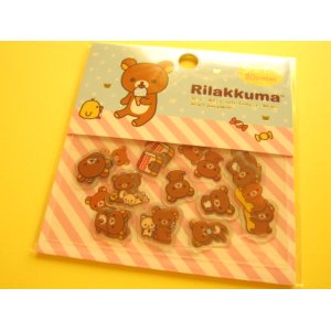 Photo: Seal Bits Kawaii Cute Sticker Flakes Sack San-x *Rilakkuma (SE28801)