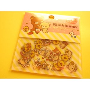 Photo: Seal Bits Kawaii Cute Sticker Flakes Sack San-x *Rilakkuma (SE28802)