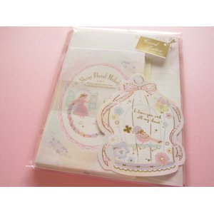 Photo: Kawaii Cute Letter Set Q-LiA *Shiny Floral Melody (00484)