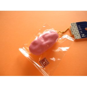 Photo: Cafe de N Squishy Keychain Charm Nic *Eclair Strawberry Chocolate (CDN05-2)