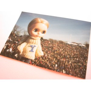 Photo: Cute Blythe Doll Postcard *Initial Y