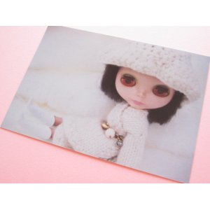 Photo: Cute Blythe Doll Postcard *Knitwear