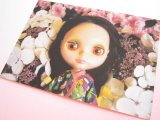 Photo: Cute Blythe Doll Postcard *Flowers