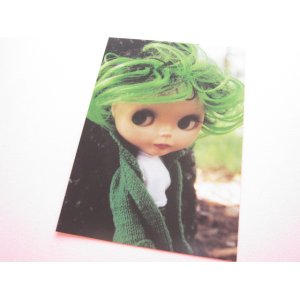 Photo: Cute Blythe Doll Postcard *Green style