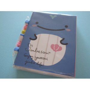 Photo: Kawaii Cute Patapata Mini Memo Pad Set Jinbesan San-x *Jinbesan Face (MW40201)