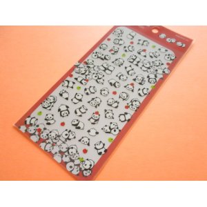 Photo: Kawaii Cute Animal Stickers Sheet Mind Wave *Panda (79421)