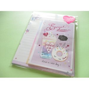 Photo: Kawaii Cute Pinky Shine Letter Set Q-LiA *Eternal dreams (30234)