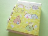 Photo: Kawaii Cute Patapata Mini Memo Pad Set Sumikkogurashi San-x *ねこのきょうだいにであいました (MW46201)