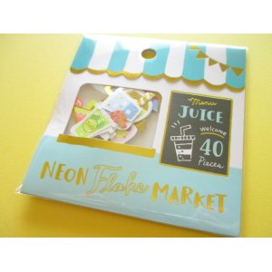 Photo: Kawaii Cute Sticker Neon Flake Market Mind Wave *Juice Shop (79462)