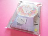 Photo: Kawaii Cute choo my color Die-Cut Medium Memo Pad Q-LiA *Gum Ball (34557)