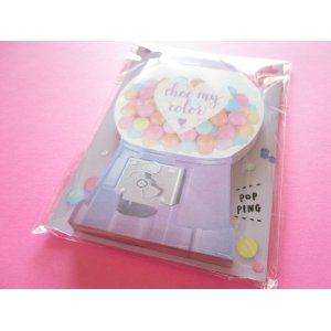 Photo: Kawaii Cute choo my color Die-Cut Medium Memo Pad Q-LiA *Gum Ball (34557)