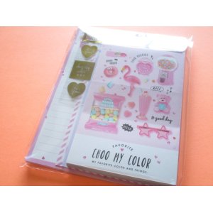 Photo: Kawaii Cute Choo My Color Letter Set Q-LiA *Smething Pink (30350)