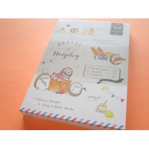 Photo: Petit Friends Marche Stationery Medium Memo Pad Q-LiA *はりねずみ Hedgehog (34759)