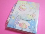 Photo: Kawaii Cute Patapata Mini Memo Pad Set Jinbesan San-x *Nanairo Kurage (MW52601)